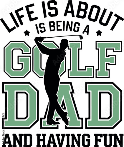 Golfing T-shirt Design