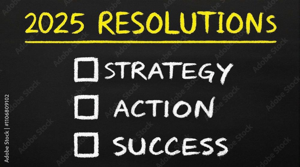 2025 Resolutions: Strategy, Action, and Success Checklist 2025 Resolutions: Strategy, Action, and Success Checklist