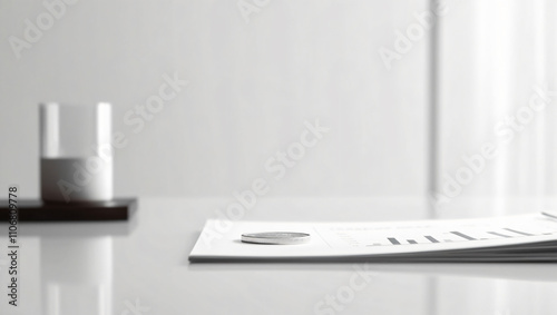 financial concepts and financial investment business stock growth concept image, copy space