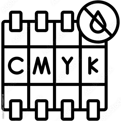 Cmyk Icon