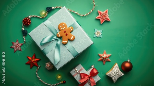 christmas card with christmas decorations christmas greeting card with gifts card with popcorn krismus balloon 