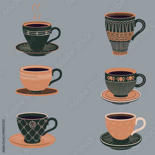 Cup vector