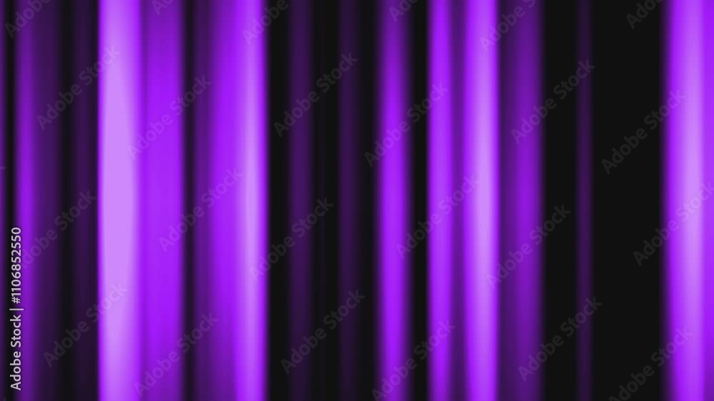 A purple curtain against a black background, providing a simple yet elegant visual element.