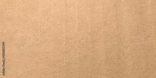 Background of brown kraft paper or cardboard texture. Abstract pattern of beige rough carton, old paper sheet, parchment or papyrus surface, vector