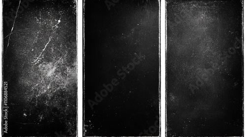 Retro distressed grunge textures collection, Scratched paper texture. Distressed cardboard texture.