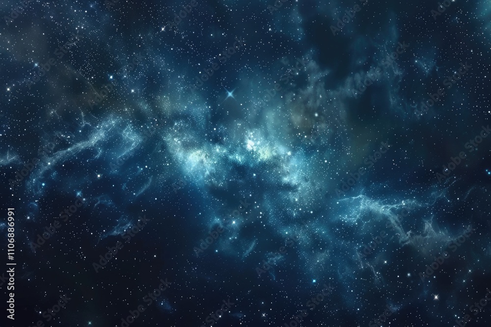 Naklejka premium Cosmic