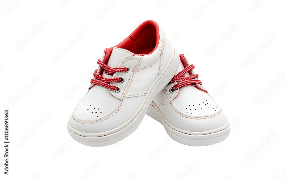 Toddler and Baby Footwear isolated on transparent Background Toddler and Baby Footwear isolated on transparent Background