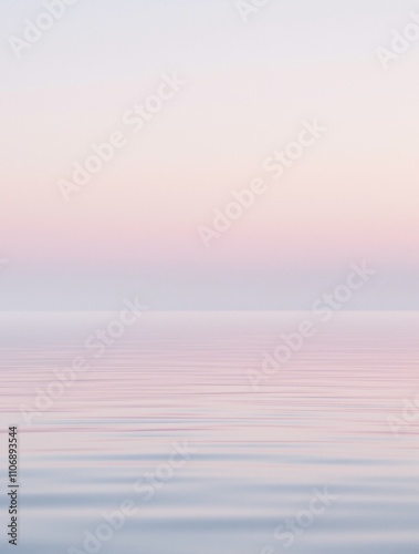 Serene Sunset Reflection Over Calm Waters