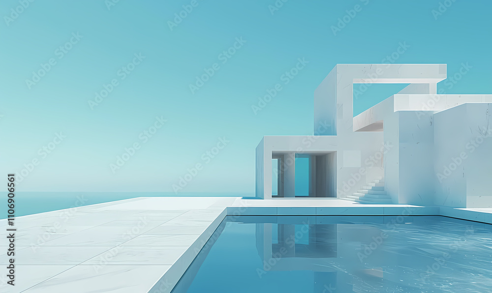 Minimal architectural space Minimal architectural space