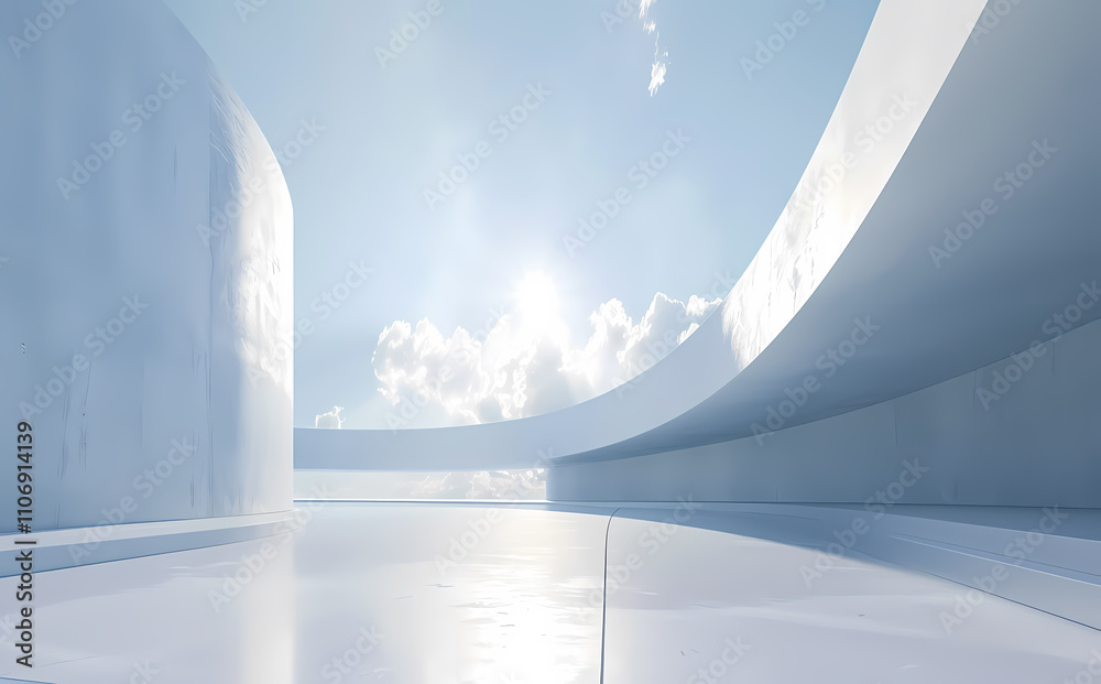 Minimal architectural space Minimal architectural space