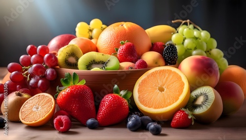 Fresh-picked fruits delivering bursts of flavor and health in every bite