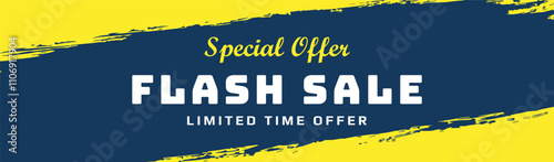 sale banner special offer flash sale limited time offer advertisement design 