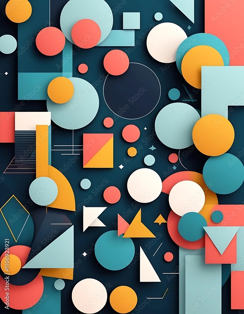 abstract background with circles abstract background with circles