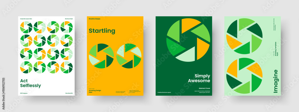 Fototapeta premium Creative Flyer Design. Isolated Report Template. Abstract Poster Layout. Banner. Background. Business Presentation. Book Cover. Brochure. Pamphlet. Brand Identity. Magazine. Advertising. Handbill