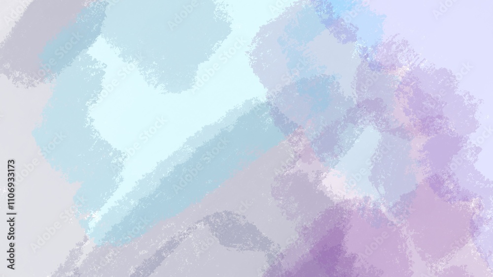 A soft abstract composition featuring pastel tones of blue, purple, and white, with delicate brush-like textures and blurred edges creating a soothing and tranquil artistic effect. A soft abstract composition featuring pastel tones of blue, purple, and white, with delicate brush-like textures and blurred edges creating a soothing and tranquil artistic effect.