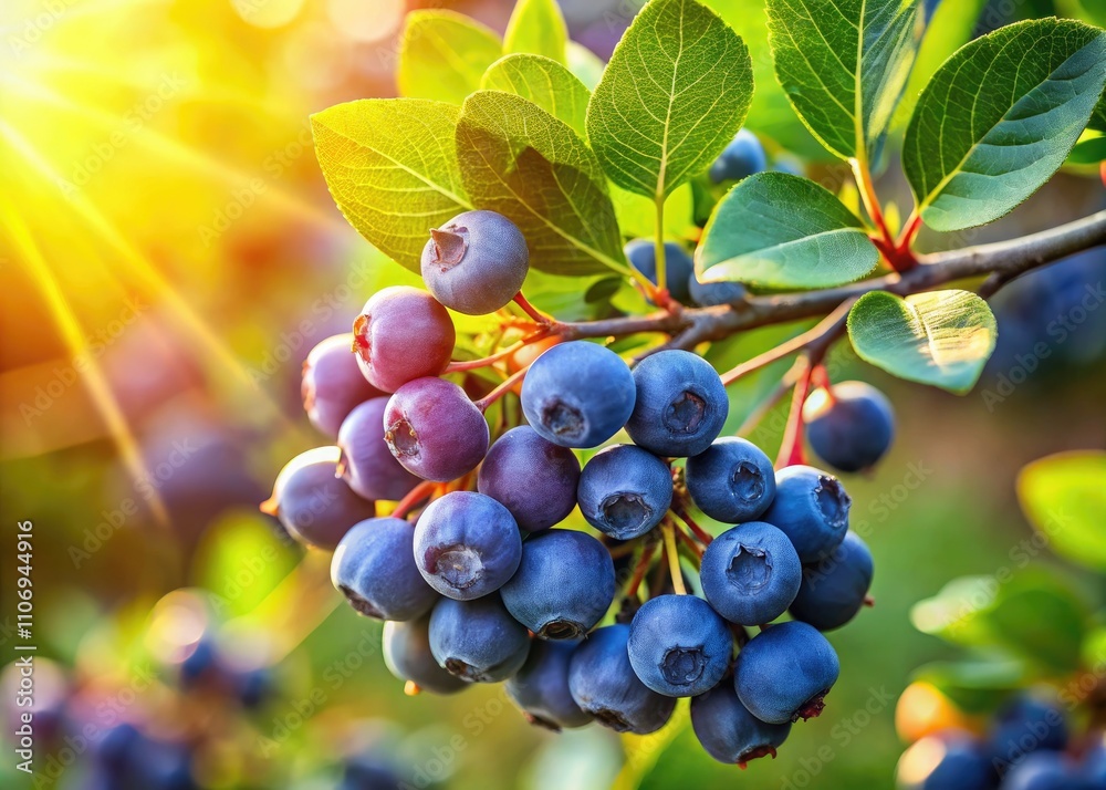 Saskatoon Berry Branch Photography: Delicious Wild Berries, Rule of Thirds Composition Saskatoon Berry Branch Photography: Delicious Wild Berries, Rule of Thirds Composition