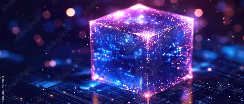 Luminous Cube: A Digital Abstract Luminous Cube: A Digital Abstract