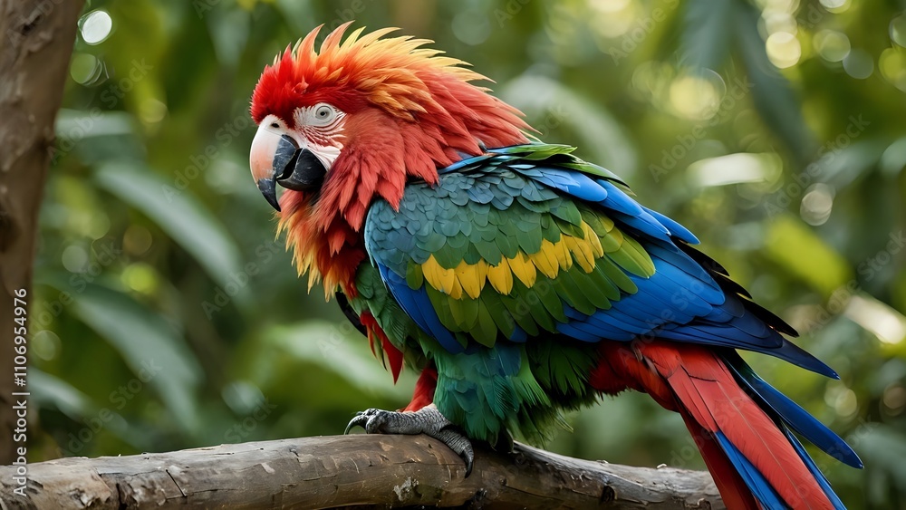 The Parrot of the Enchanted Jungle The Parrot of the Enchanted Jungle