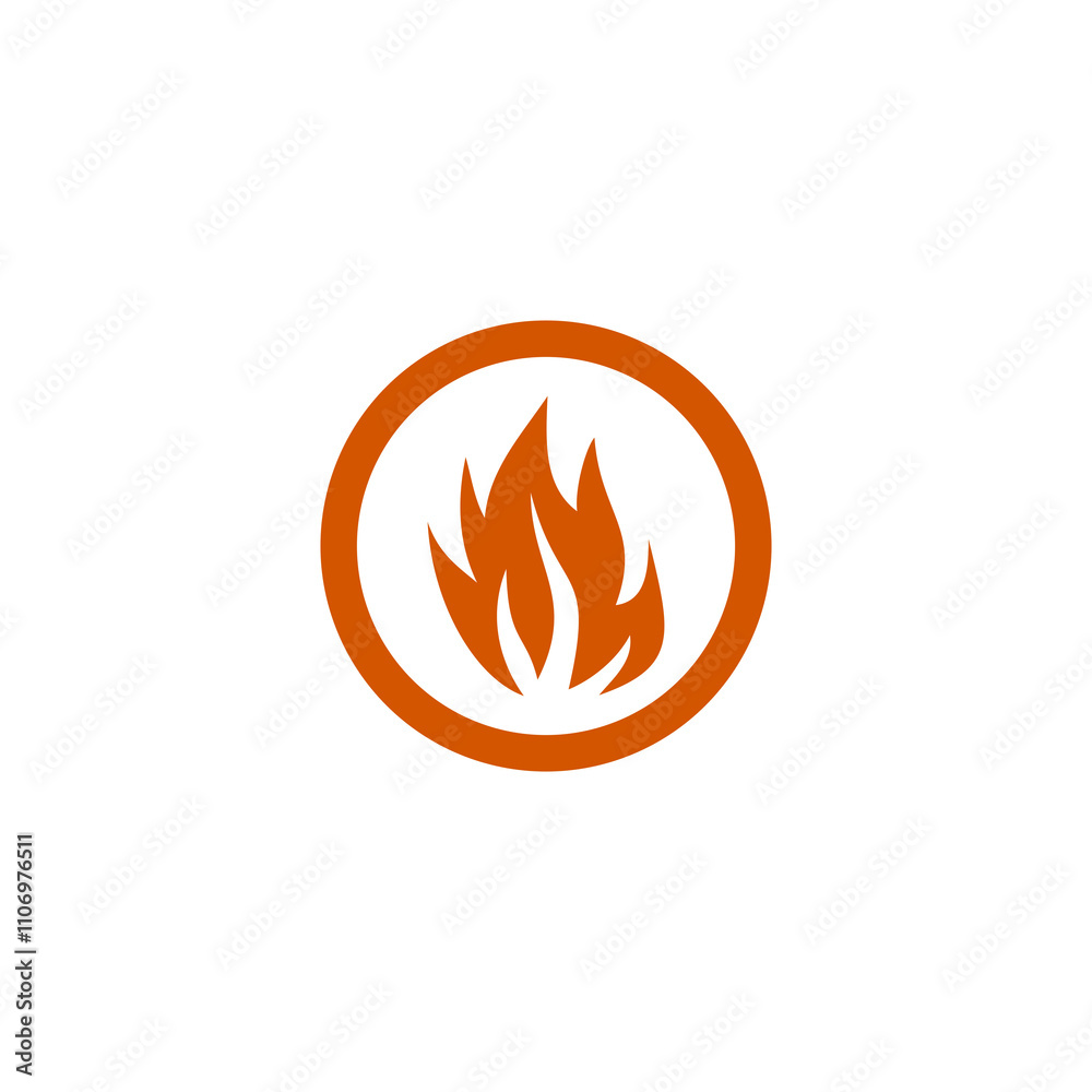 Flammable gas icon isolated on transparent background Flammable gas icon isolated on transparent background