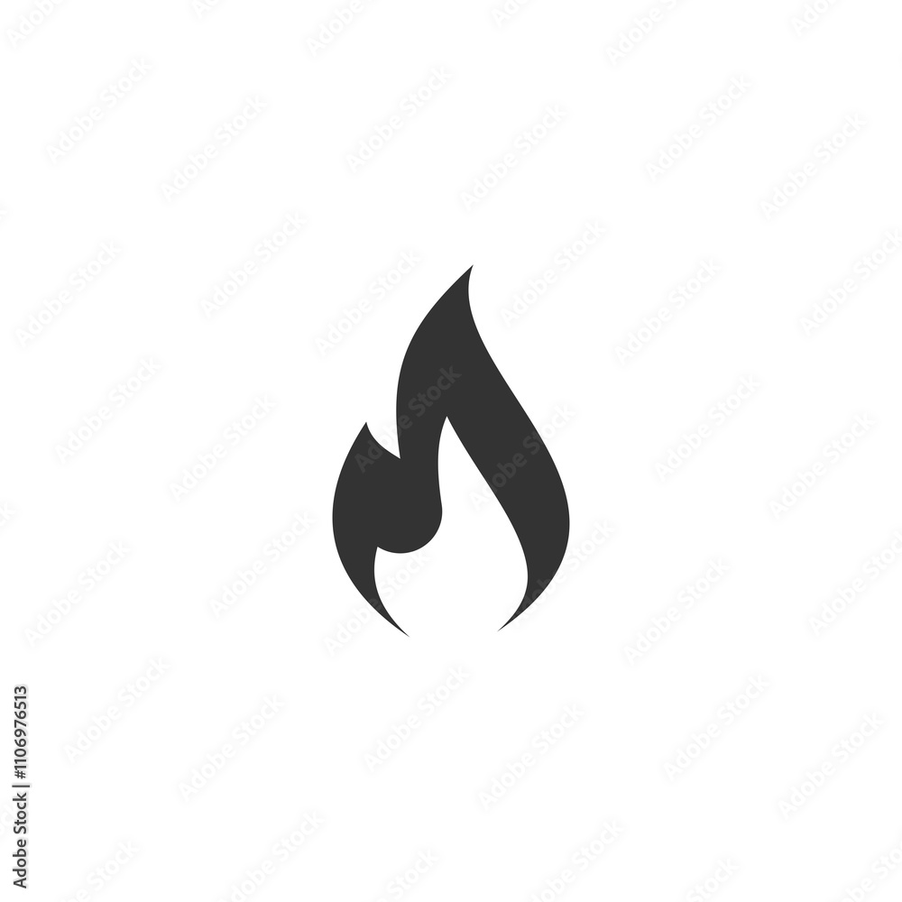 Flammable gas icon isolated on transparent background Flammable gas icon isolated on transparent background
