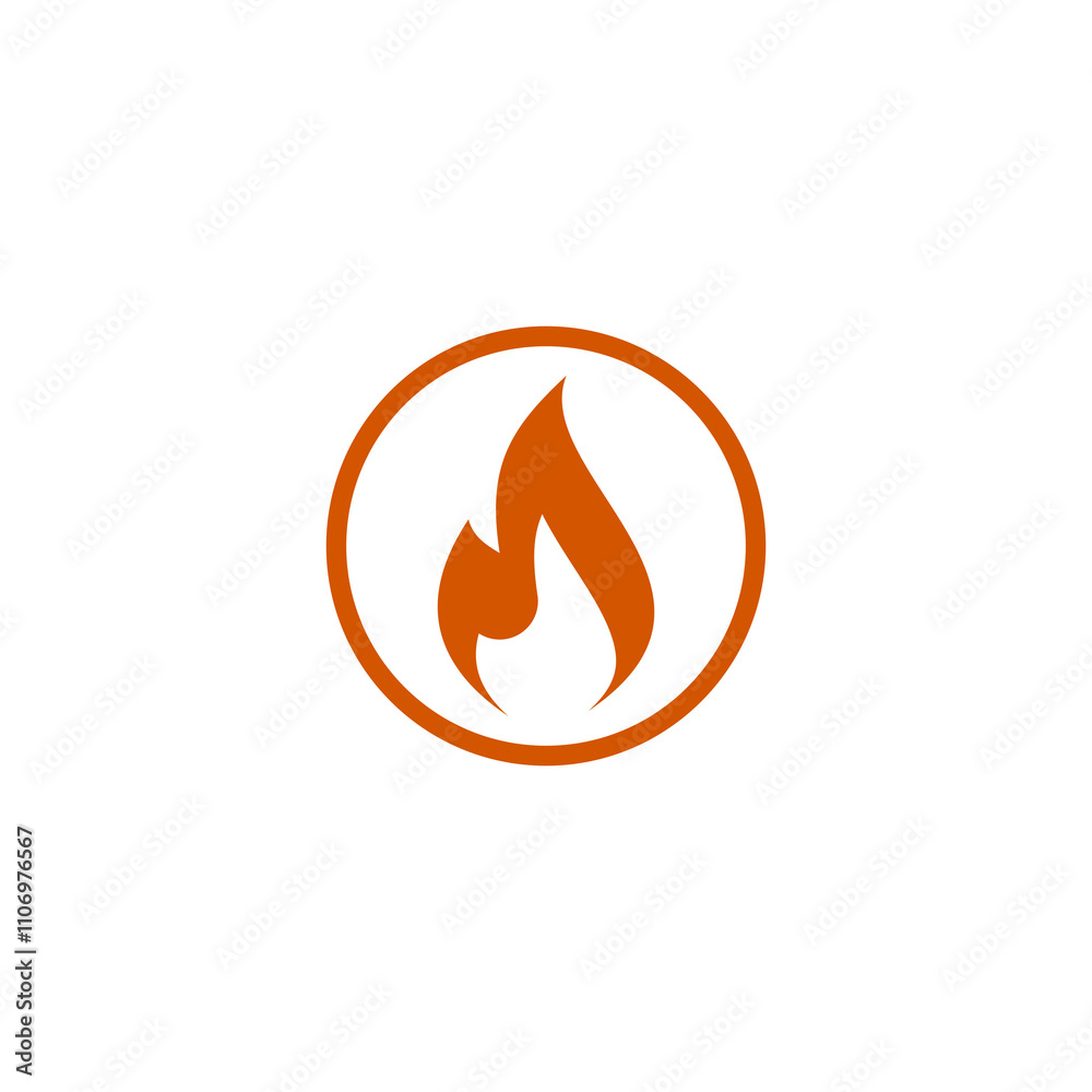 Flammable gas icon isolated on transparent background Flammable gas icon isolated on transparent background
