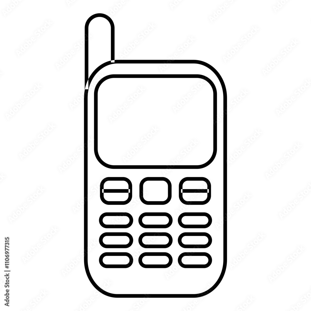 mobile phone isolated on white mobile phone isolated on white