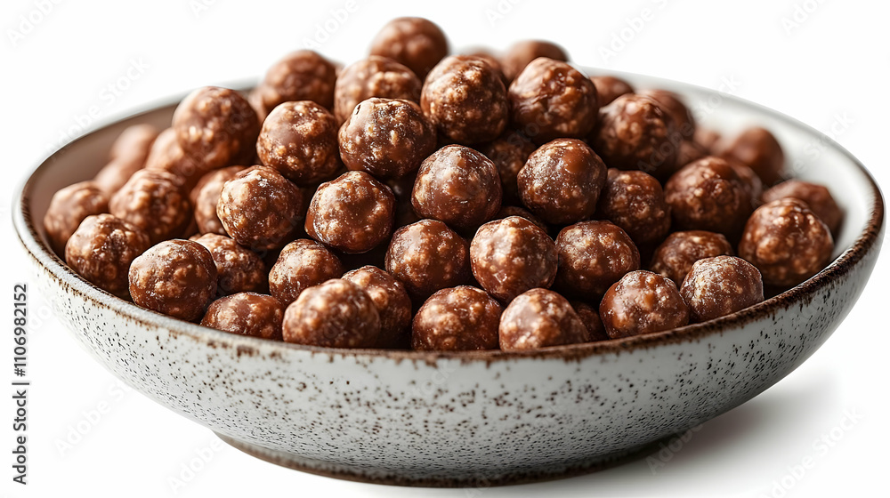 Chocolate Malt Balls: Sweet Treats in a Bowl