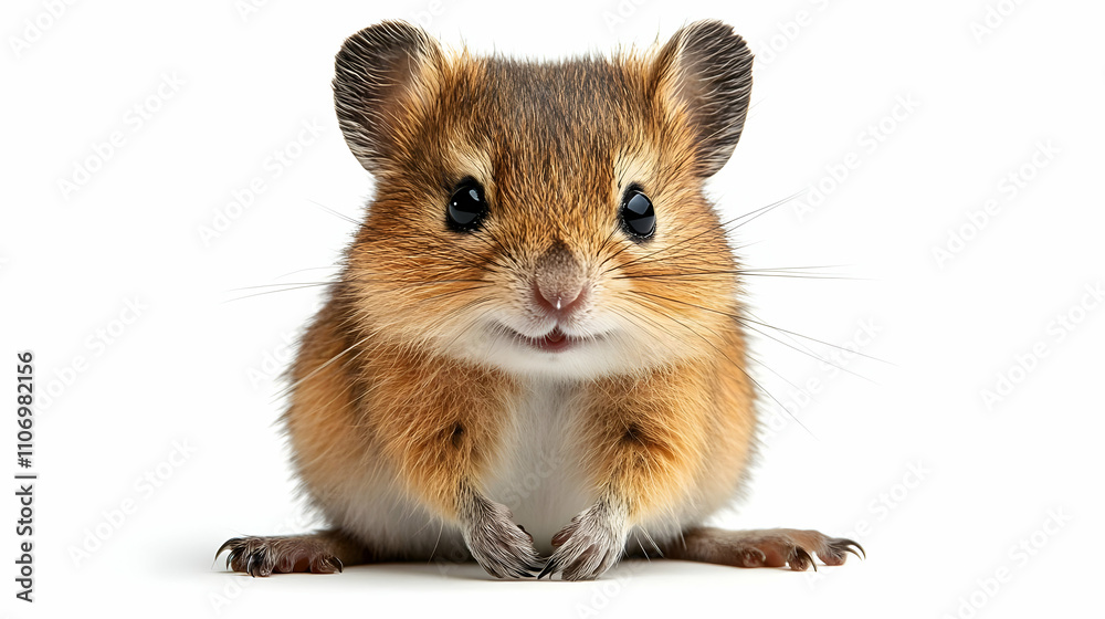 Obraz premium Adorable Small Rodent: Close-Up, Furry, Cute