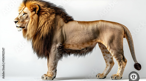 Majestic Lion: Wild Cat's P...