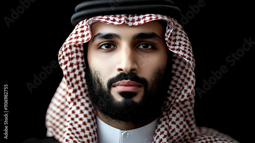 Arab Man's Portrait: Cultur...