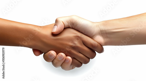 Two Hands Clasp in Unity, S...
