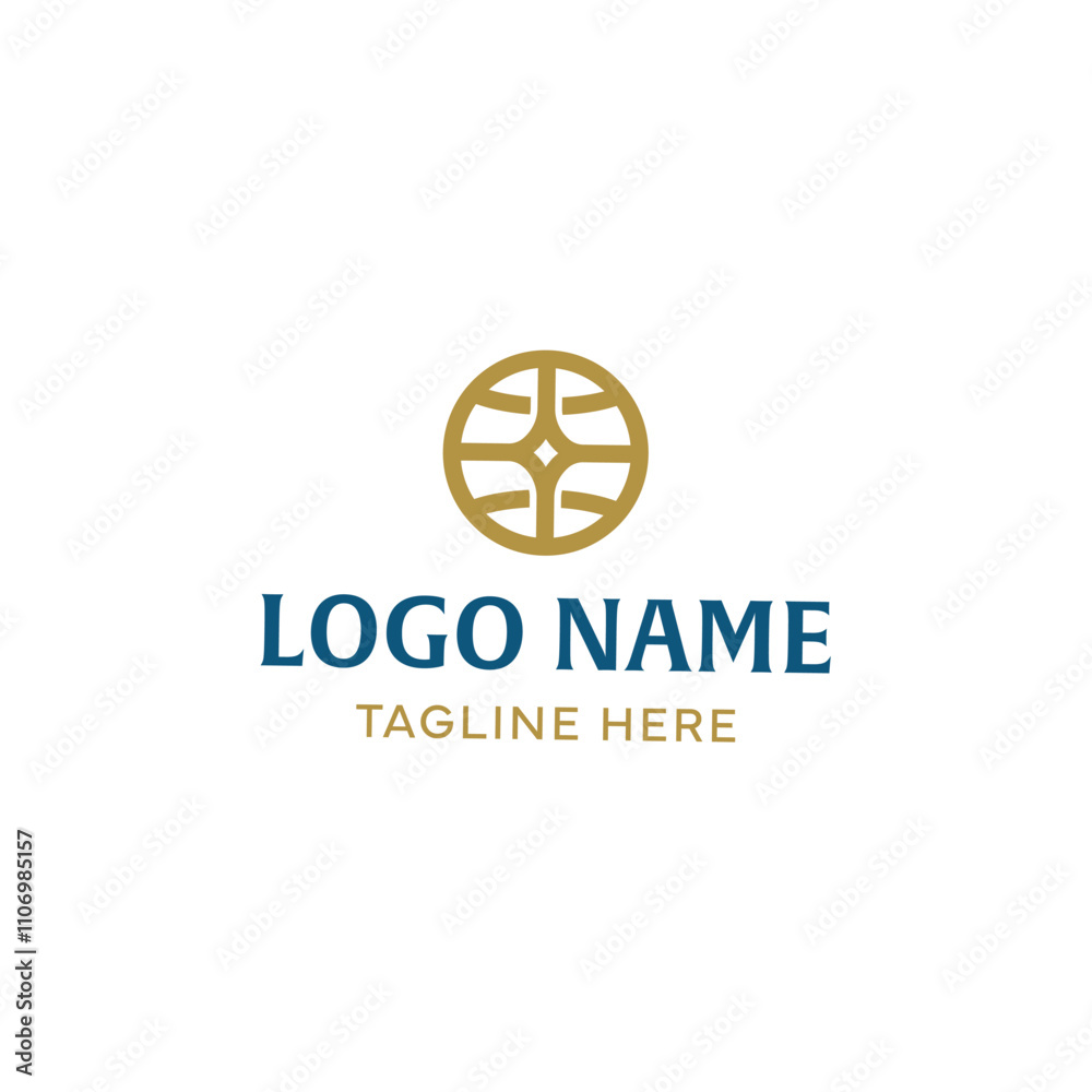 Sleek and Minimalist Abstract Circle Logo with a Premium Feel Sleek and Minimalist Abstract Circle Logo with a Premium Feel