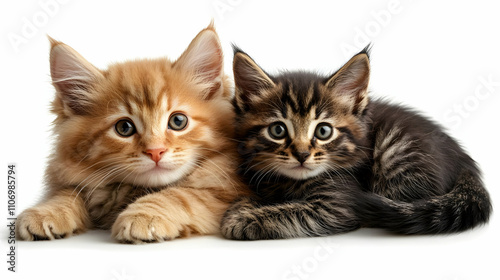 Adorable Kittens: Two Fluff...