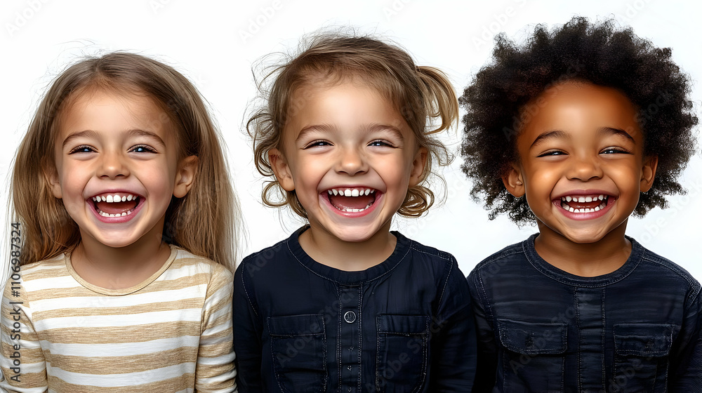 Children's Joyful Laughter: Diverse Smiles, Happy Kids, Pure Happiness, Infectious Grin, Radiant Faces, Childhood Delight, Genuine Smiles, Broad Smiles, Unbridled Joy, Playful Expressions Children's Joyful Laughter: Diverse Smiles, Happy Kids, Pure Happiness, Infectious Grin, Radiant Faces, Childhood Delight, Genuine Smiles, Broad Smiles, Unbridled Joy, Playful Expressions