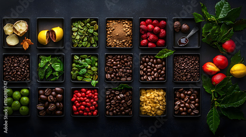 Wallpaper Mural The Complete Journey of Coffee Beans: From Raw Harvest to Exquisite Espresso in Stunning Detail Torontodigital.ca