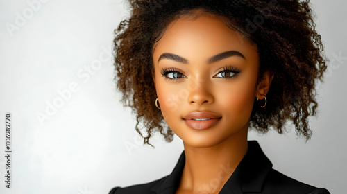 Confident Woman, Natural Be...
