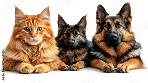 Adorable Pets: Cat, Dog Pos...