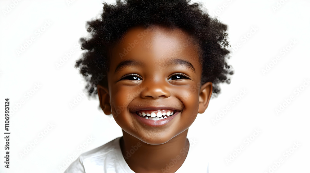 Child's Joyful Smile: Pure Happiness Radiates Child's Joyful Smile: Pure Happiness Radiates