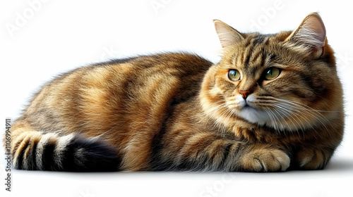 Adorable Cat Relaxing: Soft...