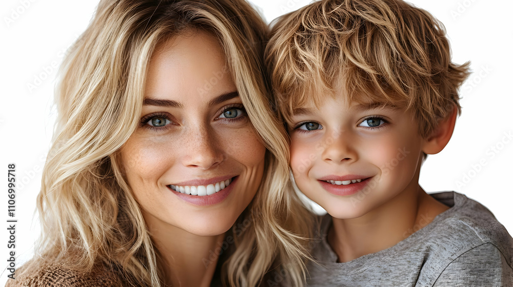 Mother and Son: A Portrait of Unconditional Love and Family Bonds Mother and Son: A Portrait of Unconditional Love and Family Bonds