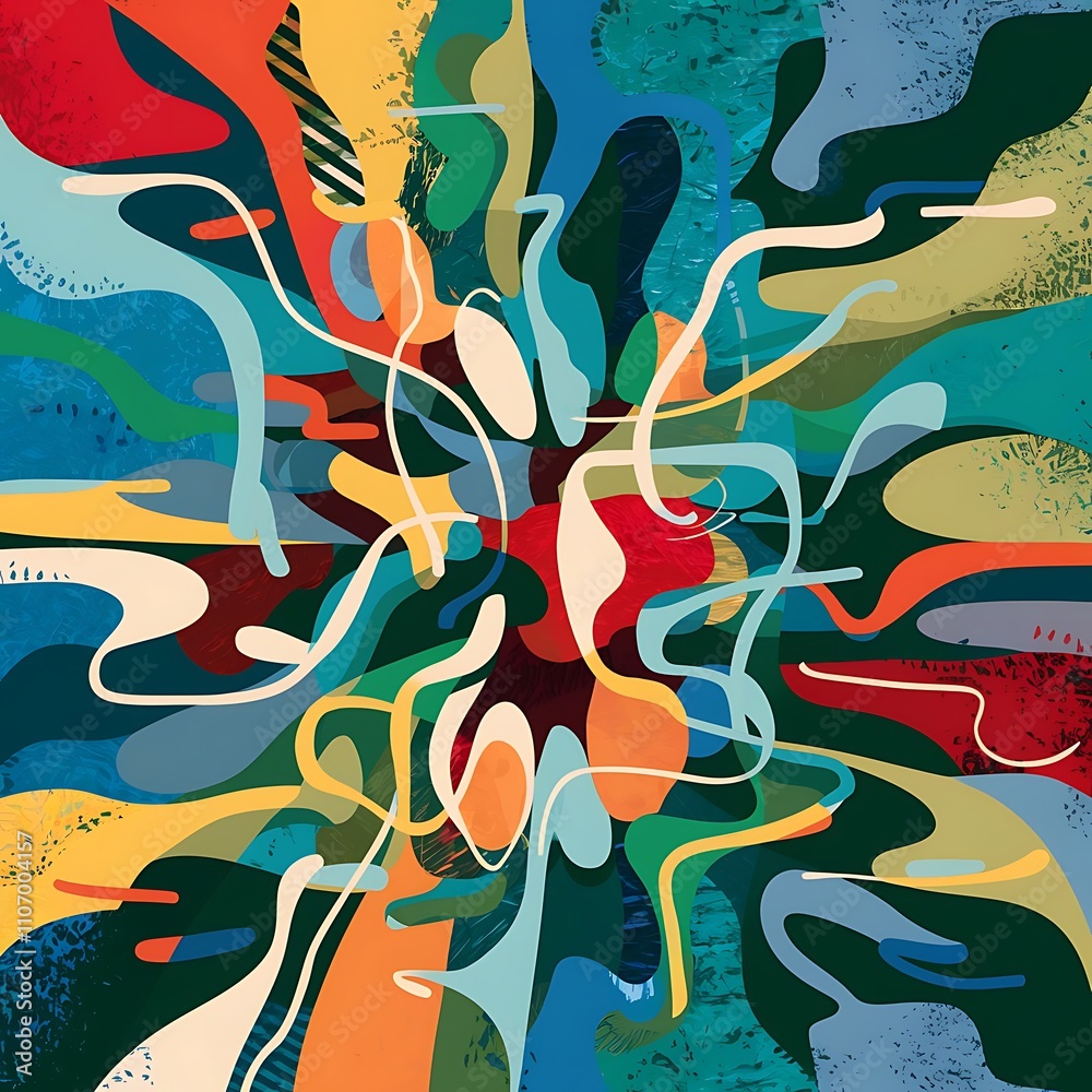 Obraz premium Abstract vector background. vector illustration