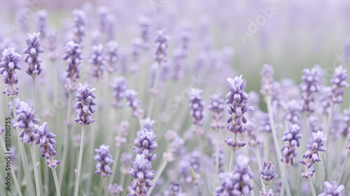 Lavender Fields Pastel Delicate purples and greens blended into a pastel texture mimicking lavender fields. Generative AI