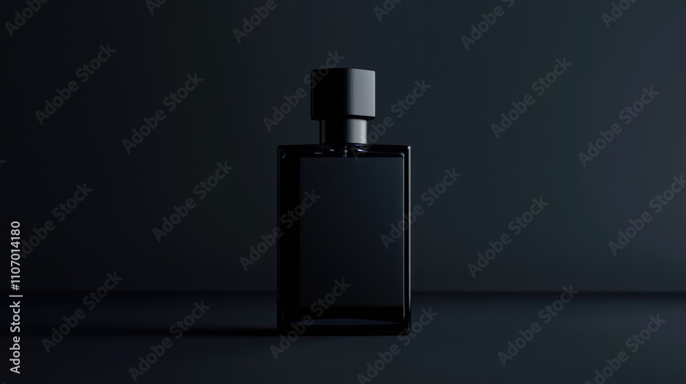 Black Perfume Bottle