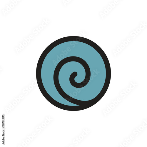 Spiral uzumaki japanese clan symbol, they are known for extreme chakra ammounts