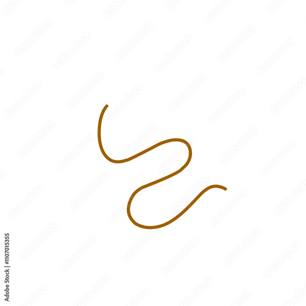 wavy brown line wavy brown line