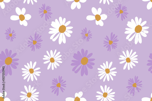 Floral seamless pattern background for fashion prints, fabric, wallpaper and all prints on background earth tone color.