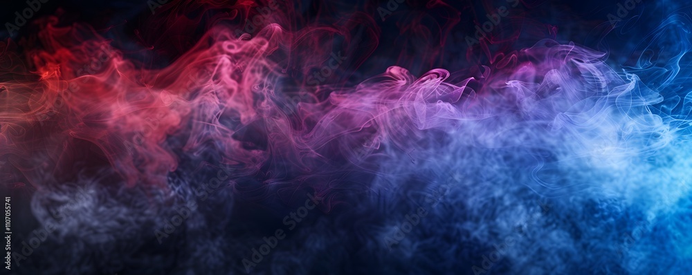 Abstract Swirling Red Blue Smoke Art Background Abstract Swirling Red Blue Smoke Art Background