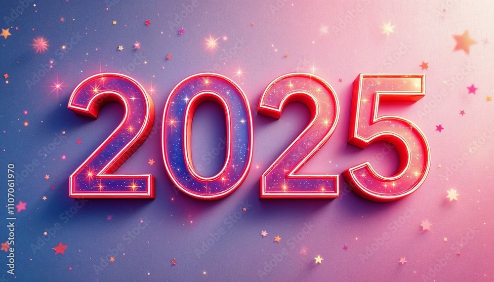 Happy New Year 2014 3D Vector Illustration Happy New Year 2014 3D Vector Illustration