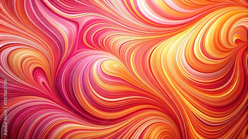 Abstract Swirling Lines in Warm Hues A Vibrant, Dynamic Composition of Intertwined Curves and Colors Abstract Swirling Lines in Warm Hues A Vibrant, Dynamic Composition of Intertwined Curves and Colors