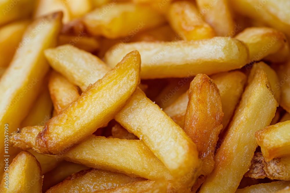 close up of french fries in oil close up of french fries in oil